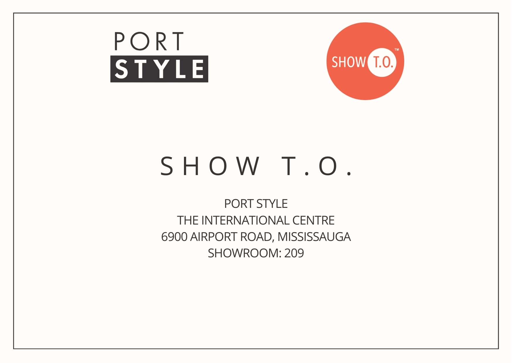 Show T.O. + Toronto Gift & Design Market - Port Style Enterprises